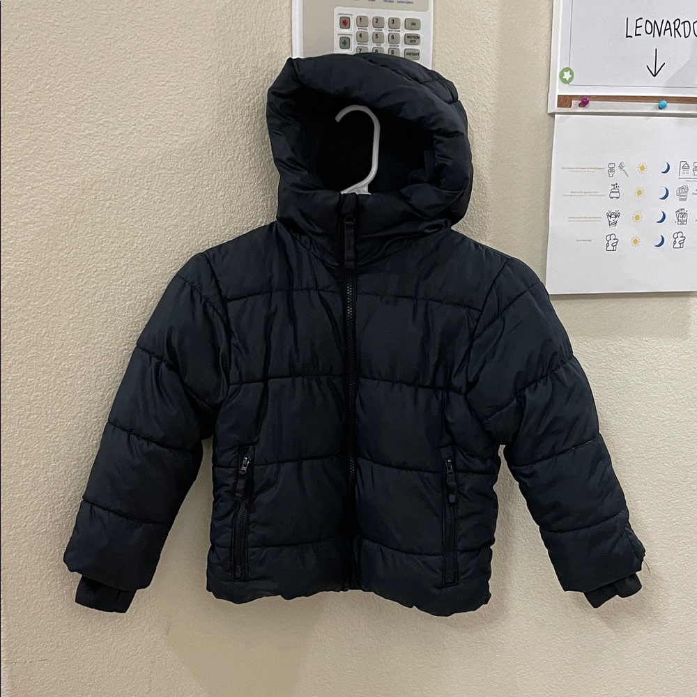 All in Motion Black Kids Puffer Jacket